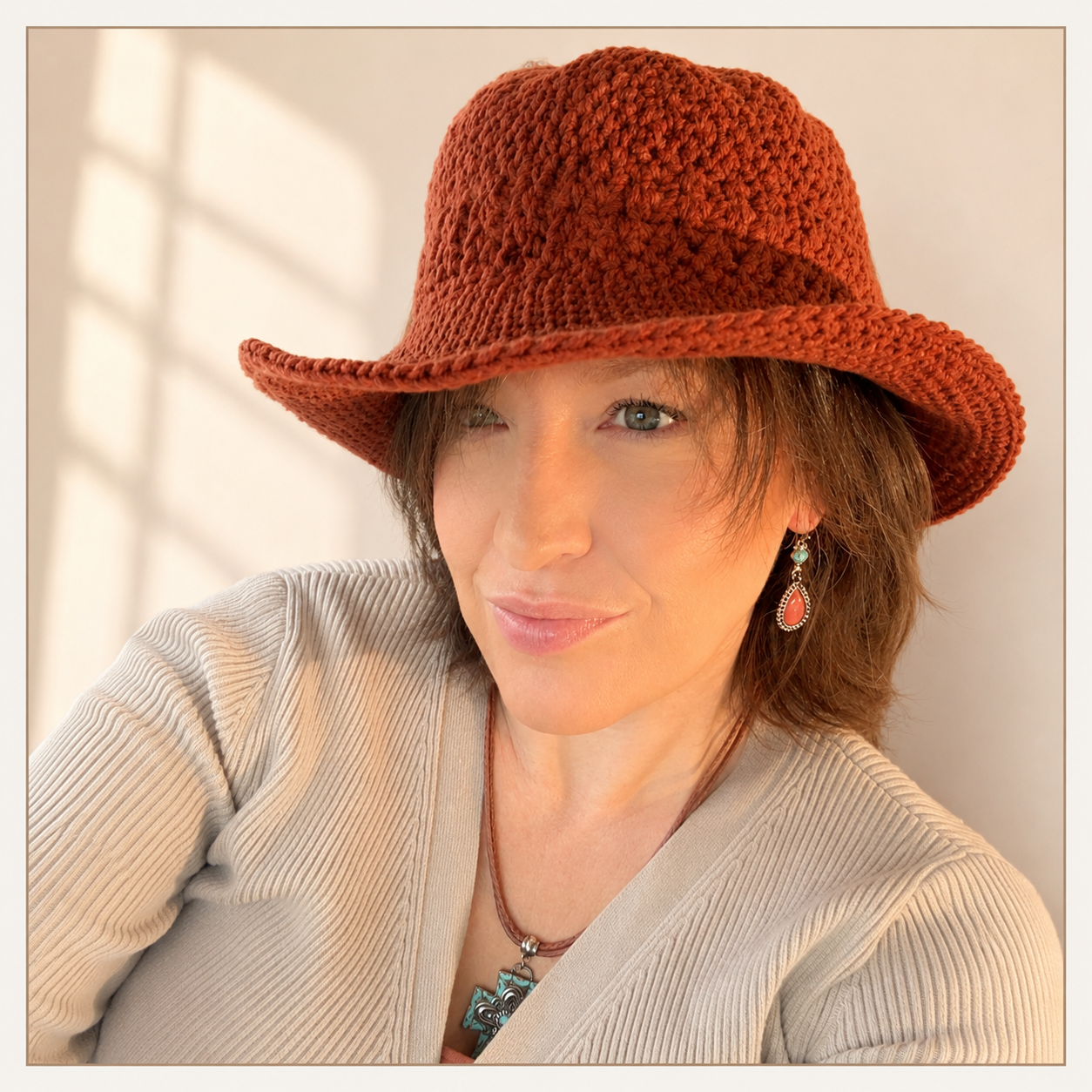 🤎 Rust Meadow Sun Hat