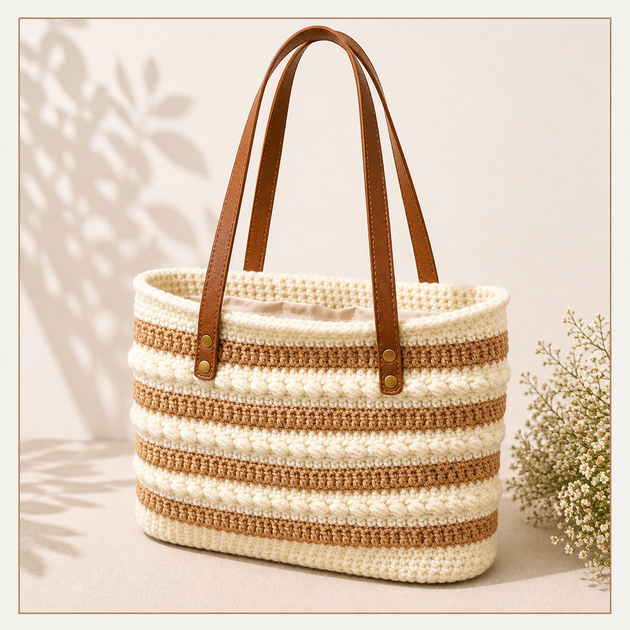 The Coastal Stripe Carryall