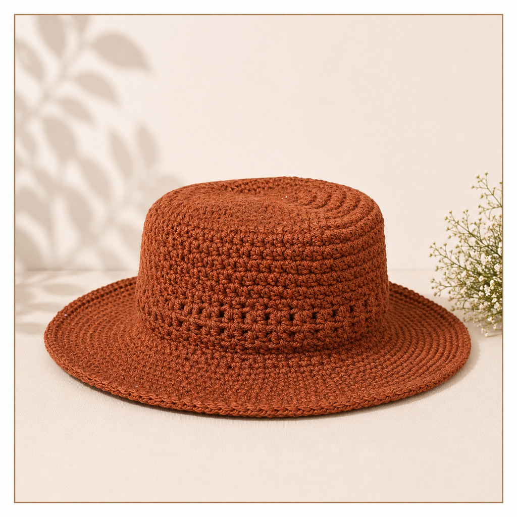 🤎 Rust Meadow Sun Hat