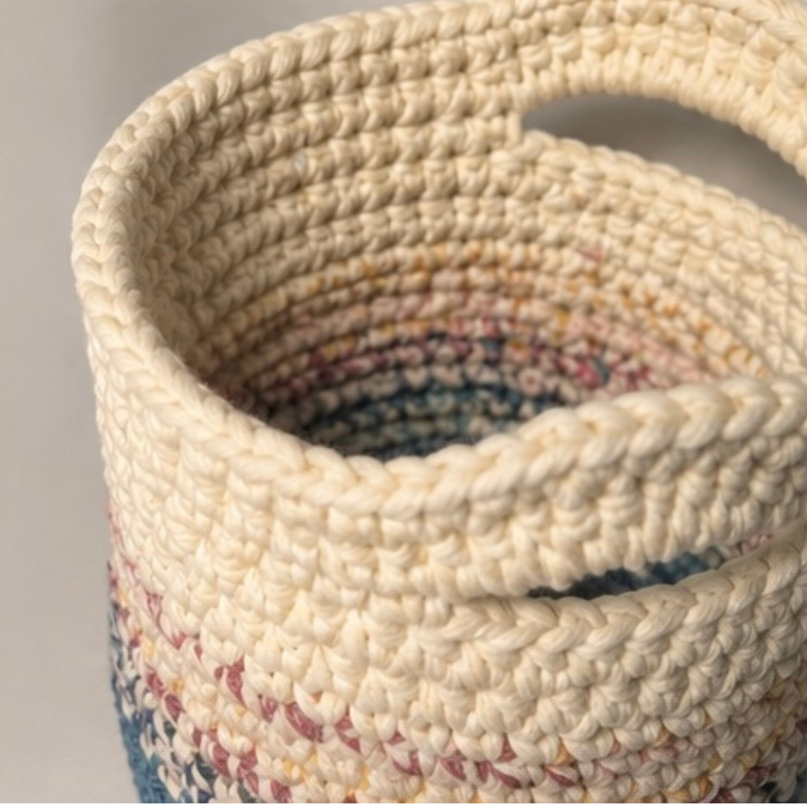 The Sweetgrass Basket | Handmade Crochet Storage & Planter